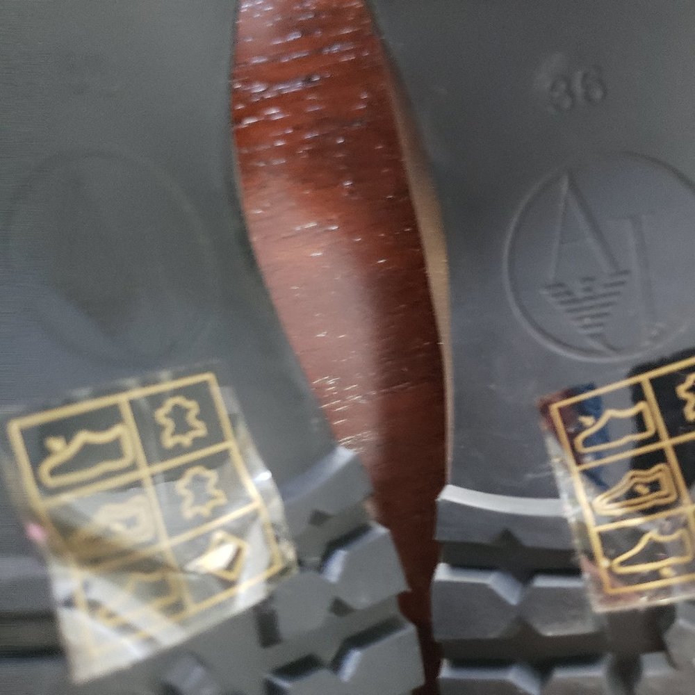 ARMANI JEANS Leather Flats - Picture 5 of 15